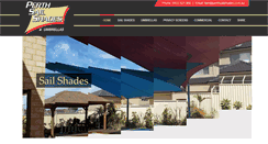 Desktop Screenshot of perthsailshades.com.au